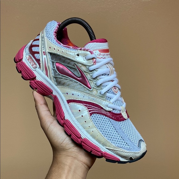 Brooks Glycerin 9 DNA Y2K Running Sneakers “Pink Cream White” - Picture 6 of 17